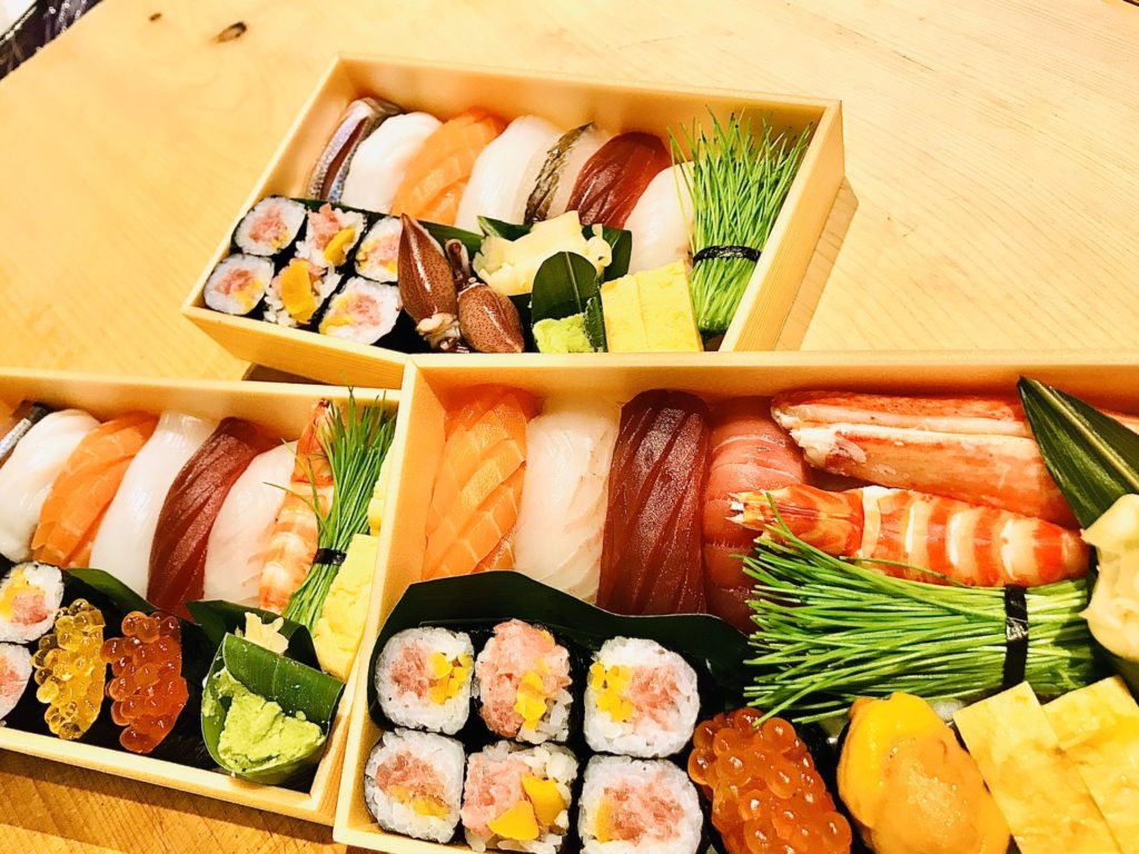 寿司折1人前 特上寿司 | we love浜松のお持ち帰り：テイクアウトの飲食 