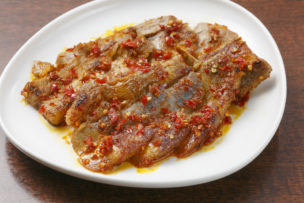 フォーハノイセカンド板屋町店： 豚バラの辛味レモングラス焼き