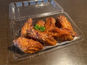 Charcoal Diningくら：手羽先揚げ