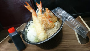手打ち蕎麦/会席料理 たけがみ　天使の海老天おろし蕎麦