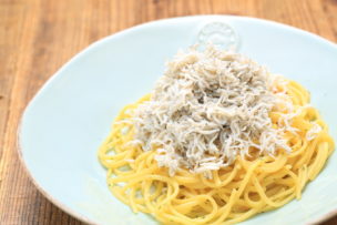 Italian Kitchen VANSAN ザザシティ浜松店：釜揚げシラスのペペロンチーノ
