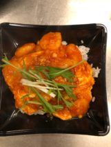 錦華楼中沢店：えびチリ丼